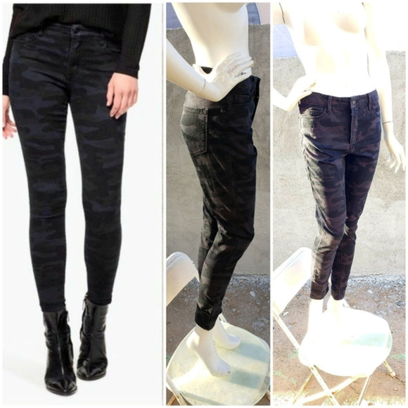 Social Standard‎ Camo High Rise Skinny Jeans - Picture 1 of 6